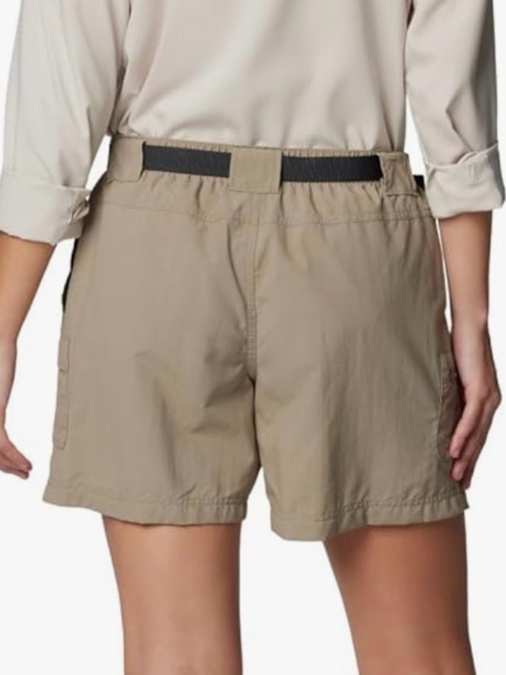 Columbia NWT Sandy River Cargo shorts beige women’s XL - Picture 2 of 11